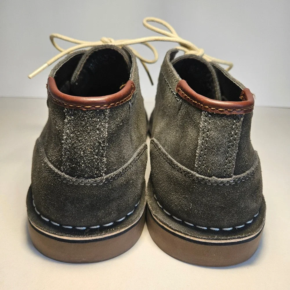 Kenneth Cole Reaction Desert Wind Mens 10.5 Gray‎ Suede Chukka Boots